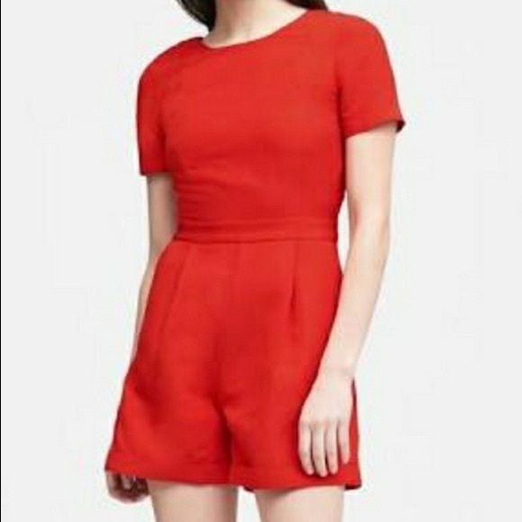 Banana Republic Popsicle Red Romper - Picture 4 of 5